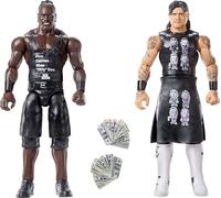 Mattel WWE Main Event Showdown - Lot de 2 figurines R-Truth & 'Dirty' Dominik Mysterio, 15,2 cm
