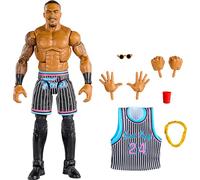 Mattel WWE Montez Ford Elite Collection Figurine d'action avec accessoires, articulation et détails réalistes, jouet de collection, 15,2 cm