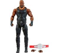 Mattel WWE Omos Elite Collection Figurine articulée de luxe et détails réalistes avec accessoires emblématiques, 15,2 cm