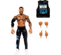 Mattel WWE TOP Picks Elite Action Figure & Accessories Set Jey USO 6 pouces Collectibles avec un quipement d'anneau de mains swappable et 25 poi