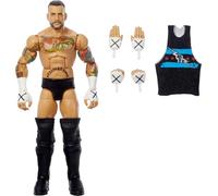 Mattel WWE Top Picks Elite Ensemble de figurines d'action et d'accessoires CM Punk de 15,2 cm à collectionner avec mains interchangeables, anneau et 25 points d'articulation