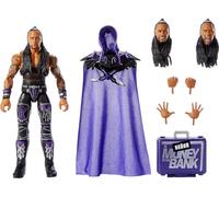 Mattel WWE Ultimate Edition Figurine et accessoires, 15,2 cm Damian Priest Collectible Set, têtes et mains interchangeables, 30 points d'articulation
