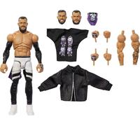Mattel WWE Ultimate Edition Figurine et accessoires, ensemble de collection Finn Balor de 15,2 cm, têtes et mains interchangeables, 30 points d'articulation