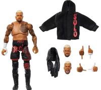 Mattel WWE Ultimate Edition Figurine et Accessoires, Ensemble de Collection Solo Sikoa de 15,2 cm, têtes et Mains interchangeables, 30 Points d'articulation