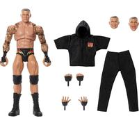 Mattel WWE Figurine articulée Ultimate Randy Orton de 15 cm à Collectionner avec 30 Points d’Articulation et Accessoires, Dont têtes et Mains interchangeables, JHV98