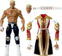 Mattel WWE Ultimate Edition Figurines et accessoires The American Nightmare Cody Rhodes, 15,2 cm, 30 points d'articulation, pièces interchangeables