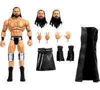 Mattel WWE Ultimate Edition Jeu de figurines d'action Drew McIntyre à collectionner de 15,2 cm, têtes et mains interchangeables, 30 points d'articulation