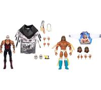 Mattel WWE Ultimate Edition Lot de 2 figurines de collection Greatest Grudges '92 avec Ultimate Warrior & Papa Shango Superstars et accessoires de 15,2 cm