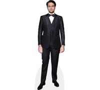 Matteo Bocelli (Bow Tie) Silhouette en Carton Taille Mini