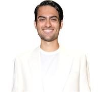 Matteo Bocelli (White Suit) Découpage du Copain à mi-Corps