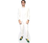 Matteo Bocelli (White Suit) Silhouette en Carton Taille Mini