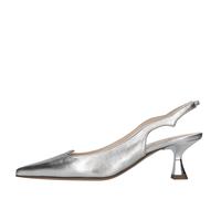 Matteo Pitti Chaussures avec talon en argent Argento Metallici e grigi 37