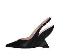 Matteo Pitti Chaussures avec talon noir Nero Neri e Grigi 40