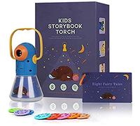 Matteobenni Projecteur d'histoires multifonctionnels pour enfants, veilleuses, jouet éducatif, cadeaux pour garçons et filles de 3 à 12 ans