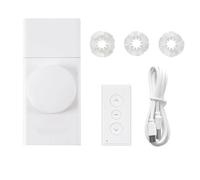 Matter Thread Pilote de store à rouleau intelligent Commande bouton batterie intégrée Fonctionne avec Homekit Home