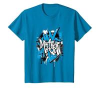 Matterhorn Graffiti Bleu - Design Street Art dynamique T-Shirt
