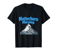 Matterhorn Morning Zermatt Alpine Randonnée T-Shirt
