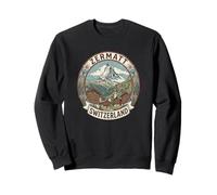 Matterhorn Mountain Zermatt Suisse Suisse Sweatshirt