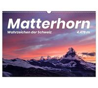 Matterhorn - Wahrzeichen der Schweiz (Wandkalender 2026 DIN A3 quer), CALVENDO Monatskalender: Entdecken Sie das einzigartige Wahrzeichen der Schweiz.