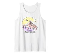 Matterhorn Zermatt Suisse Randonnée en Montagne Ski Souvenir Débardeur