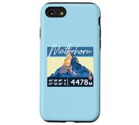 Matterhorn Zermatt Suisse Wallis Randonnée Souvenir Cool Mountain Coque pour iPhone SE (2020) / 7/8