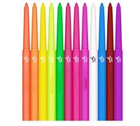Mattes Eyeliner Set - Eyeliner Colorful Imperproof Long -Lasting | Ensemble eye-liner coloré durable | 12 couleurs Rainbow Eyline imperméable Abbaye de haute précision