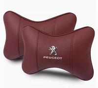 MATTFO 2 Pièces Coussin Nuque pour Siège Voiture, pour Peugeot 107/207/407/206/301/306/307/406/806 Coussin D'appui-Tête pour L'appui-Tête du Siège De La Voiture,A