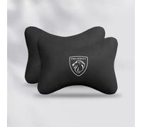 MATTFO 2 Pièces Coussin Nuque pour Siège Voiture, pour Peugeot GT GTI Gtline 508 5008 3008 208 2008 308 Coussin D'appui-Tête pour L'appui-Tête du Siège De La Voiture,A