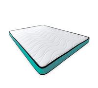 mattfy Matelas réversible Vega, Anti-acariens, antibactérien et hypoallergénique, Memory Foam, Blanc, 120x190