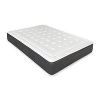 mattfy Matelas viscoélastique Alma, Ferme et Confortable, Anti-acariens, antibactérien et hypoallergénique, mémoire de Forme Mousse de polyuréthane, Blanc, 135x200