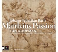 MATTHÄUS-PASSION (GA) -KOOPMAN,TON/AMSTERDAM BAROQUE ORCHESTRA & CHOIR 2 CD NEUF