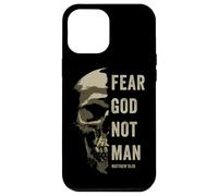 Matthew 10:2 Fear God Not Man - Christian Faith Bible Gospel Coque pour iPhone 12 Pro Max