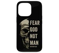 Matthew 10:2 Fear God Not Man - Christian Faith Bible Gospel Coque pour iPhone 13 Pro