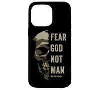 Matthew 10:2 Fear God Not Man - Christian Faith Bible Gospel Coque pour iPhone 14 Pro Max