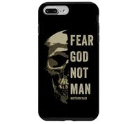 Matthew 10:2 Fear God Not Man - Christian Faith Bible Gospel Coque pour iPhone 7 Plus/8 Plus