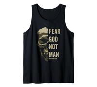 Matthew 10:2 Fear God Not Man - Christian Faith Bible Gospel Débardeur