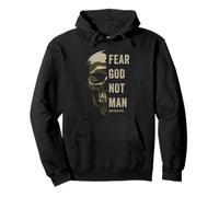 Matthew 10:2 Fear God Not Man - Christian Faith Bible Gospel Sweat à Capuche