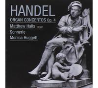 MATTHEW ENSEMBLE SONNERIE/HALLS - ORGAN CONCERTOS OP.4 CD NEUF HÄNDEL