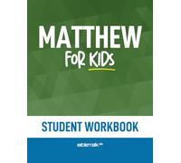 Matthew for Kids - Student Workbook (Black and White)