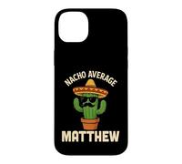 Matthew Gifts Nom personnalisé pour Anniversaire Coque pour iPhone 14 Plus