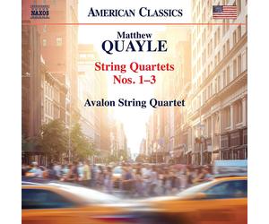 Matthew Quayle Matthew Quayle: String Quartets Nos. 1-3 (CD) Album