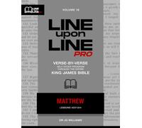 Matthew: Vol 18 - Line Upon Line PRO Bible Study Series
