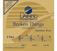 Matthew West - Broken Things [Accompaniment/Performance Track]