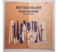 Matthew Wilder - Matthew Wilder: Break My Stride (Extended Remix) 12"