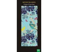 Matthew Williamson Magnolia Peacock Lot de 4 feuilles de papier de soie