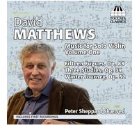 Matthews, D. - Music for Solo Violin 1 [Import]