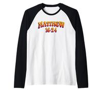 Matthieu 16:24. Citation chrétienne Manche Raglan