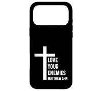 Matthieu 5:44 5 44 Dieu Jésus Croix Amour Ennemis Chrétien Coque pour iPhone 17 Pro Max