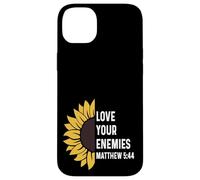 Matthieu 5:44 5 44 Dieu Jésus Croix Chrétienne Amour Ennemis Coque pour iPhone 14 Plus