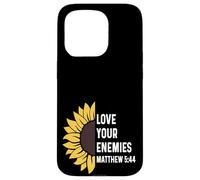 Matthieu 5:44 5 44 Dieu Jésus Croix Chrétienne Amour Ennemis Coque pour iPhone 15 Pro